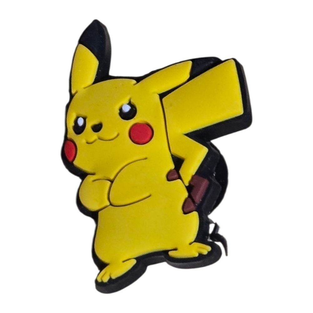 Pokemon Pikachu Croc Charm | Jibbitz Style Shoe Charms Accessory 6/$20 Bundle